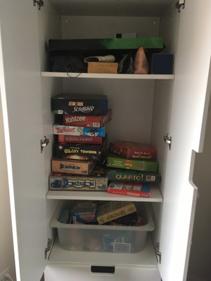 My game closet