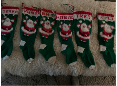 Homemade Christmas Stockings 