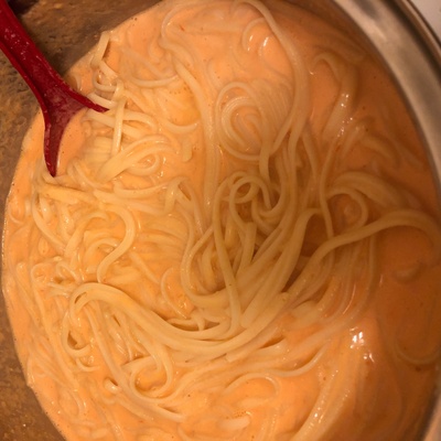 A common Mexican recipe for spaghetti.