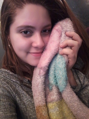 This is me and Blankie