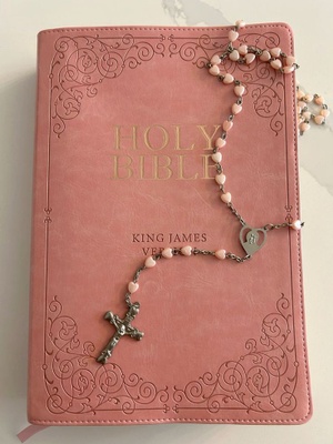 .Picture of My Bible from home.