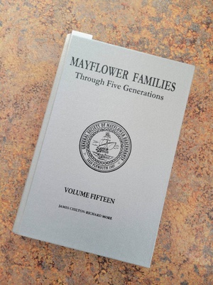 Book of Mayflower Genealogy 