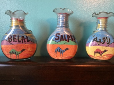 These are beautiful art pieces that are souvenirs to me and my siblings. 