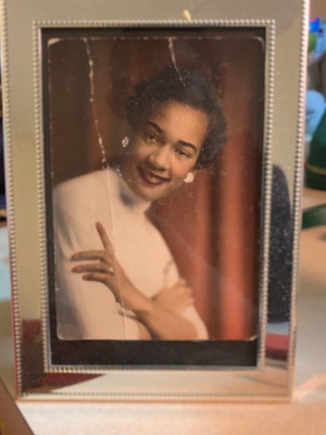 This is my grandma in the (1950's)
