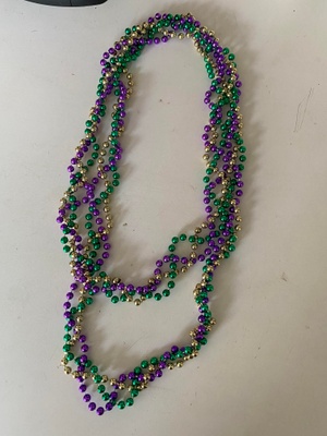 Mardi Gras beads