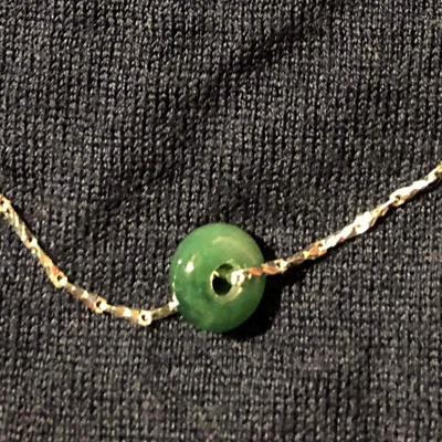 emerald pendant
