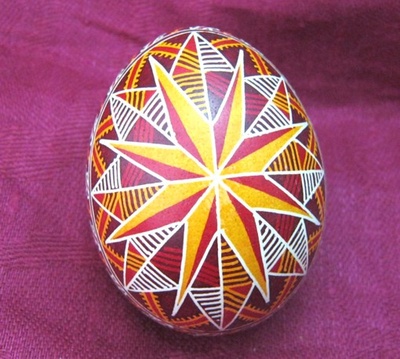 Pysanka Easter Egg Decoration