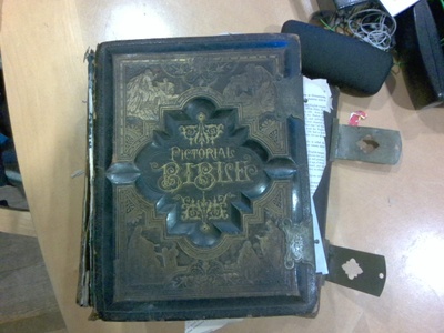 A very large and old bible