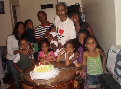 My Grandfather and his grandkids 